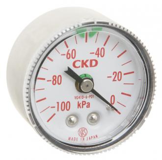CKD带限位标志的真空压力表